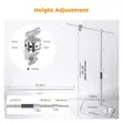 KF Concept 3.3m Heavy Duty Stainless Steel C Stand with Boom Arm - 2