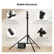 K F Concept 2.8m Air-Cushioned Heavy Duty Light Stand - 3