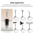 K F Concept 2.8m Air-Cushioned Heavy Duty Light Stand - 4