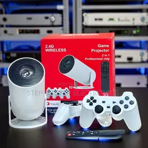 Ultra HD HY300 Pro+ 2 in 1 3D Game Gaming Android Projector