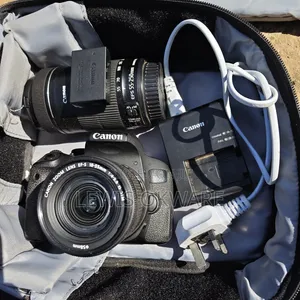 Canon 800d/Rebel T7i 18-55m 55-250mm Zoom Lens