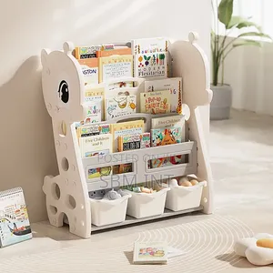 Children Toys Storage Cabinet (With Bookcase)