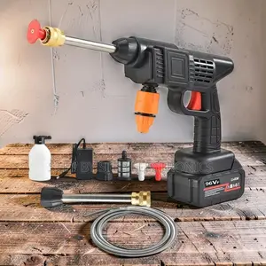 Cordless Portable High Pressure Car Washer Gun