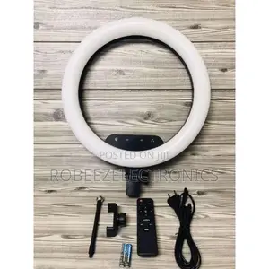 14 Inch Studio Selfie Ring Light Dimmable LED With Remote Control