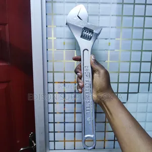 TOLSEN Adjustable Wrench 18" / 450mm Chrome Plated Steel