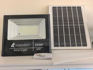 Kindway 200W IP67 Solar LED Floodlight