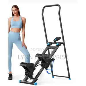 Full Body Stair Stepper Climber Stride Machine for Home Gym