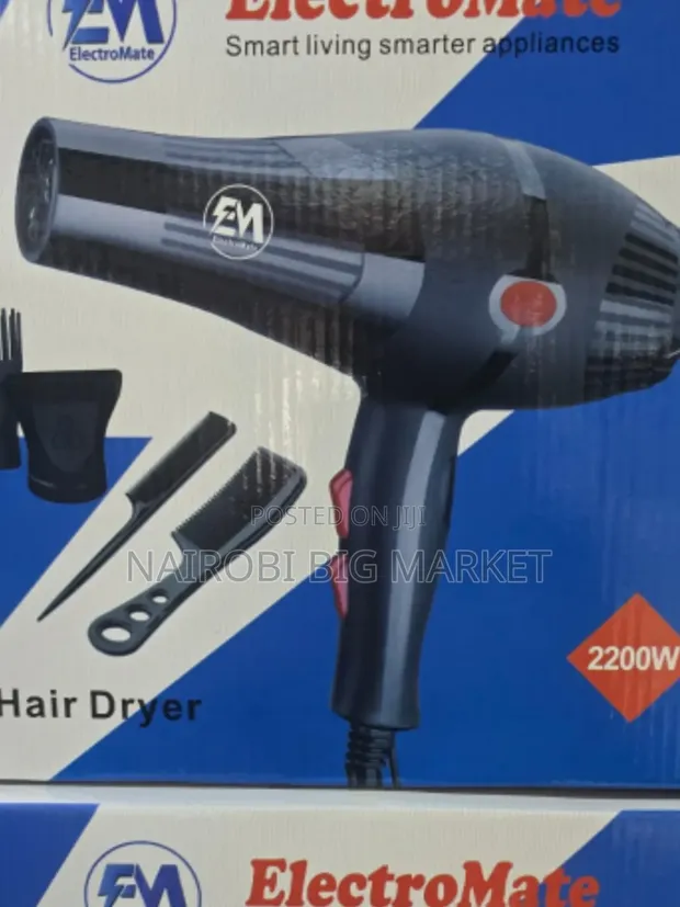 Electromate Hair Dryer Brodry - 1