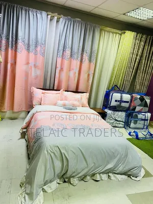 10-Piece Curtain Duvet Set 6x7