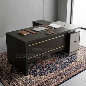 Executive L-Shape Office Desk | Modern Manager Desk