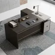 Executive L-Shape Office Desk | Modern Manager Desk - 2