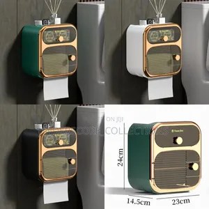 Luxury Multifunction Tissue Box Organizer