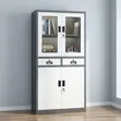 Office Cabinet with Glass Doors | Filing Storage - 2