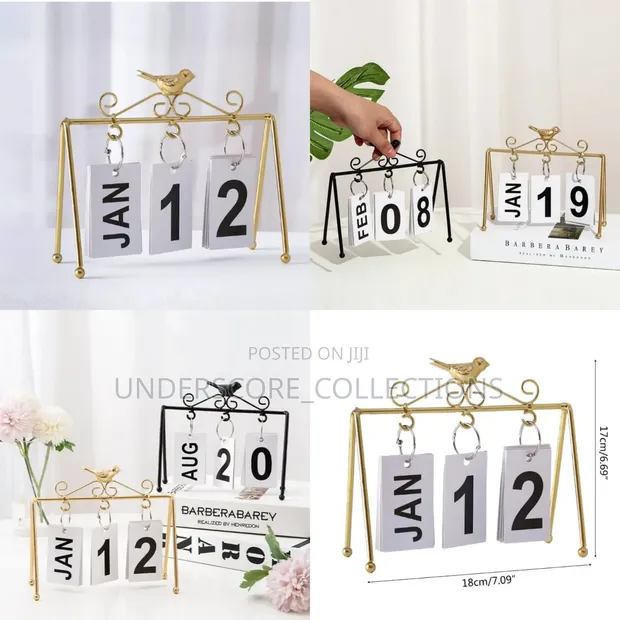 Standing Flip Desk Calendar - 1