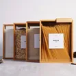 3L Bamboo Dry Food/Cereals Storage Container - 1