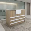 Modern Reception Desk | Office Counter - 1