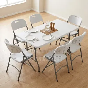 Catering Table and Chairs ( Foldable - Set )