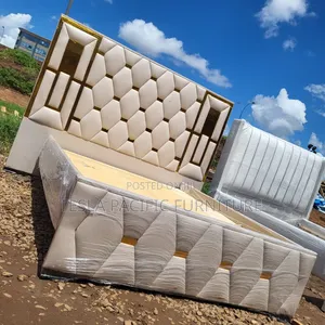 5by6 Luxurious King Bed at With Side Drawers and Mattress