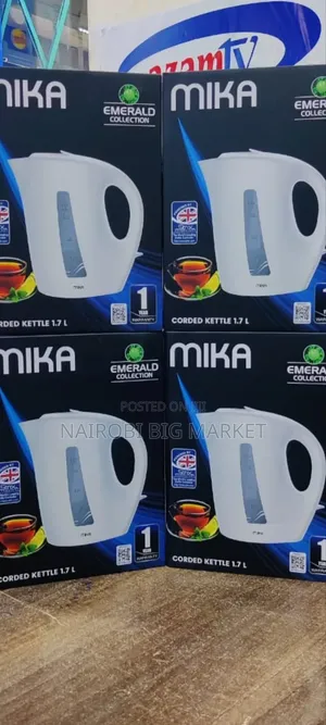 Bredeli ya Mika 1.7L Rangi Nyeupe