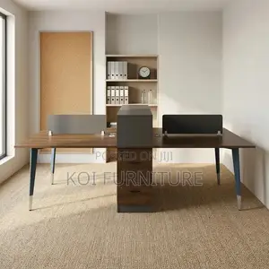 Office Workstation; Four Users Office Working Workstation
