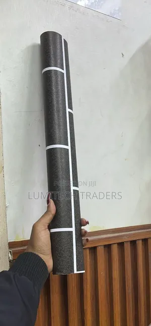 Self Adhesive Brick Wallpaper Design Black 5M