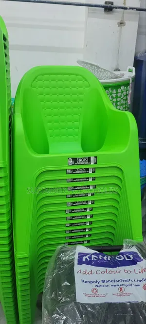 Viti vya Plastiki vya Rok Rangi ya Kijani