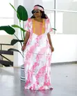 Heavy Satin Kaftan - New Collection - 1