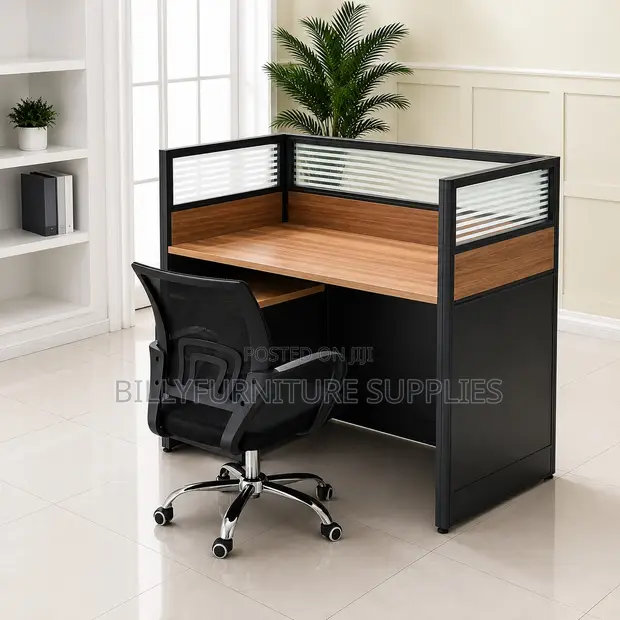 Workstation Privacy Partition Desk - 1