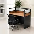 Workstation Privacy Partition Desk - 1