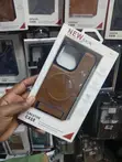 Mocome PU Leather MagSafe Case with Kickstand for iPhone 15 Pro - 2