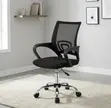 Clerical Office Staff Chair - Black - 5