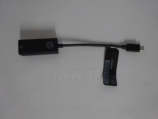 HP USB-C to RJ45 Adapter - Black - 1
