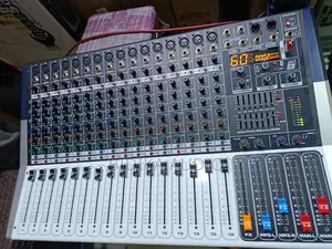 16-Channel Studio Mixing Desk with Bluetooth, USB Recording, DSP Effects