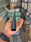 Black Oval Chrome Pipe - 2