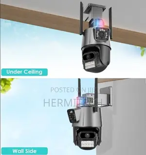 Smart Dual Lens 6MP 4G CCTV with SIM and Remote PTZ