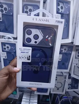 Around Protection 2-in-1 Armor Magnetic Case for iPhone 15 Pro Max