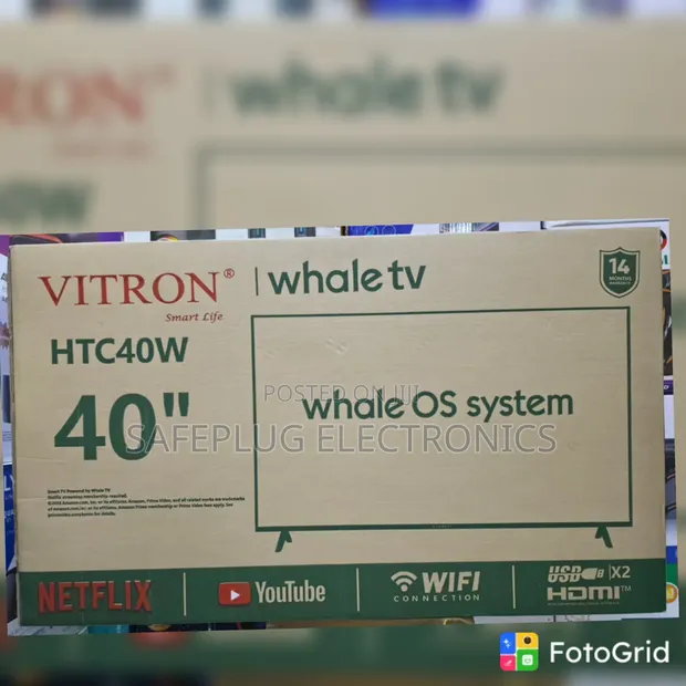 Vitron Whale 40" Smart LED TV - 1