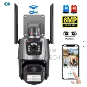 V380Pro Dual Lens 6MP 4G CCTV with SIM Slot