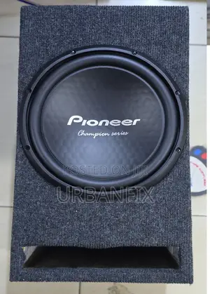 Pioneer TS-W32S4 1500W Bass Subwoofer with Slot Cabinet