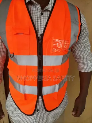 Reflector Vest with Pockets