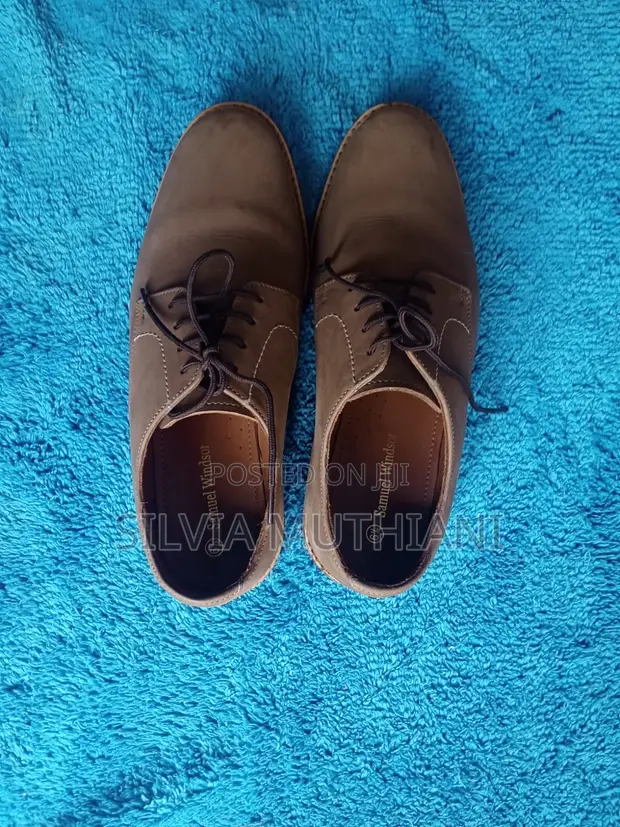 Samuel Windsor Men's Leather Derby Shoes - 1
