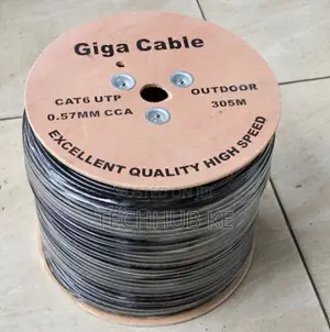 Giga Cable CAT6 Outdoor LAN Cable 305M