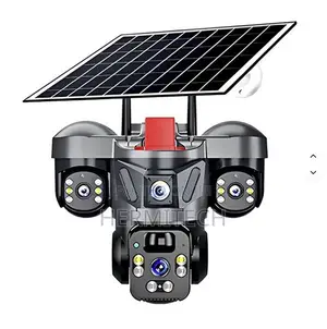 V380 Triple Lens 4G Solar CCTV