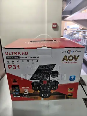 Smart Triple Lens 4G Solar Camera