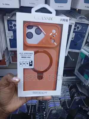 Magnetic Case with Ring Kickstand for iPhone 17 Pro Max