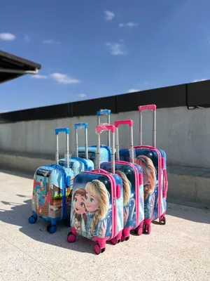 Large Kids Cartoon Themed Suitcase