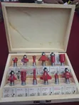 12-Piece Tungsten Carbide Router Bit Set - 1