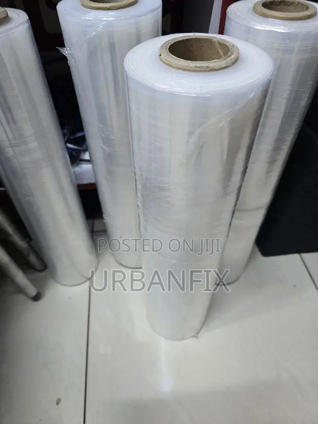 Cling Film/Shrink Wrap Rolls Mpya (450m x 0.5m) - 1