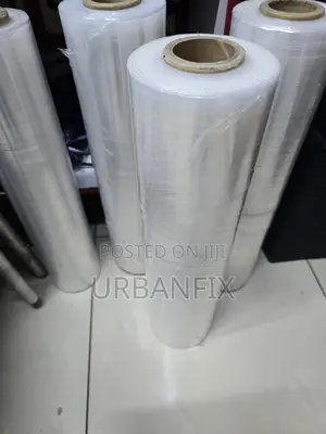 Cling Film/Shrink Wrap Rolls Mpya (450m x 0.5m)