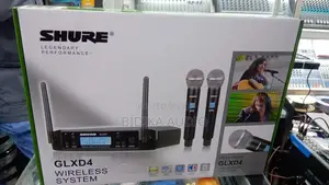 Shure GLXD4 Dual-Channel Wireless Microphone System